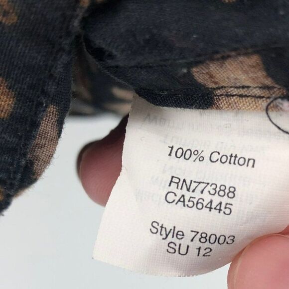 Madewell Wearmaster Field Jacket Bleach Print Utility Military Style Jacket XS - Picture 4 of 6